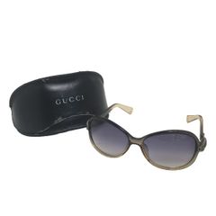 希少品入手困難GUCCIバンブーデザインデカレンズウェリントンGG 3531