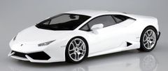 青島文化教材社(AOSHIMA) 1/24 プリペイントモデルシリーズ 2014 ランボルギーニ ウラカン ホワイト 塗装済みプラモデル 04-B グリーン