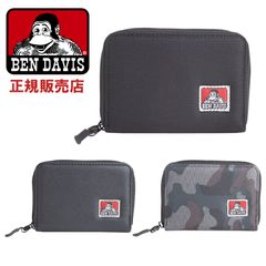 ベンデイビス BEN DAVIS 二つ折り財布 ラウンドファスナー ミニウォレット ゴリラ メンズ レディース 日本正規品 bdw9313  