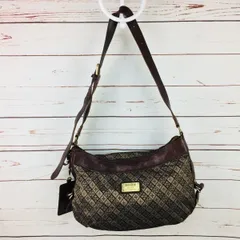 パスケース付き★ラシット★ショルダーバッグ/ナイロン/ブラウン系◆AA4