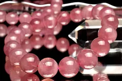 マダガスカル産 パープルローズクォーツ 9.5mm ブレスレット 1個売り パワーストーン 天然石 _BG5259-95