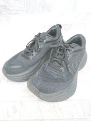 ◇ Θ HOKA ONE ONE BONDAI8　F272221 ローカット スニーカー　シューズ サイズ23.5ｃｍ ブラック レディース P 【1410160003343】