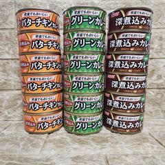 いずれか6個　いなば　深煮込みカレー　バターチキンカレー　タイカレー