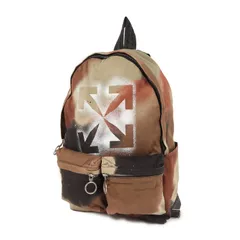 OFF-WHITE オフホワイト 20AW スプレーカモ ステンシル アローマーク バックパック カモフラージュ 迷彩 ブランド カバン ファッション アイテム【メンズ】のサムネイル