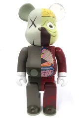 ベアブリック　シークレット　KAWS ヴィンテージトイ　レア BE@RBRICK ベアブリック シリーズ4 シークレット カウズ KAWS