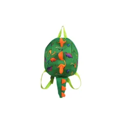 ☆ グリーン ☆ ベビー キッズ 迷子防止 ハーネス付き 恐竜リュック こども 安全 ハーネスリュック リュック リュックサック ひも 迷子 防止 セーフティ― 迷子紐 ハーネス付き ハーネス リード付き ベビー キッズ 散歩 おでかけ お出掛け お出かけ