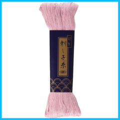 【特価セール】ダルマ 刺し子糸 細 170m col.22 桜 01-2110