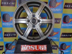 バルミナ　GR6　15インチ　中古ホイール　4本セット　4.5J-15　4H100　+48　BALMINUM　ハスラー　ソリオ　神奈川県