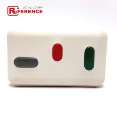 LOEWE ロエベ ポーチ トリコロール レザー ブラウン