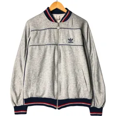 古着 80年代 アディダス adidas フルジップスウェットシャツ トレーナー メンズM相当 ヴィンテージ/eaa573083