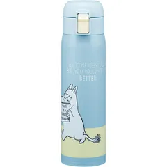 【新品・送料無料】ムーミン (ライトカラー) 水筒 保温保冷 ワンタッチオープン ステンマグボトル 480ml STOT5