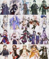 '[중고] 캔버스 보드·캔버스 아트 전 20종 세트 캔버스 보드-Epic of Remnant- [이치반 복권 Fate/Grand Order-무장 완료, 영기외 골격[오르테나우스]-] B상