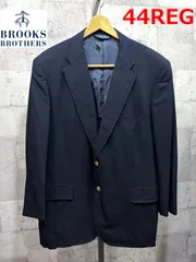 ブルックスブラザーズ 紺ブレザー 44REG 金釦 ネイビー メンズ BROOKS BROTHERS アメトラ アイビー