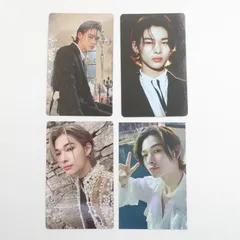 ENHYPEN ニキ DARK BLOOD トレカ フォト カード ラキドロ 4枚セット NI-KI エンハイプン EN- 西村力 にしむら りき