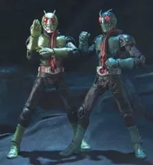 【中古】フィギュア MOVIE REALIZATION 仮面ライダー1号・2号「仮面ライダーTHE FIRST」