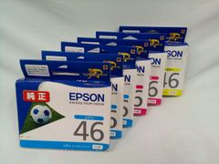 EPSON　インクカートリッジ　IC46　シアン・マゼンタ・イエロー　6本セット　【大阪より発送】