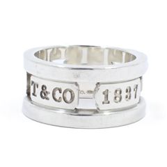 TIFFANY＆Co. ティファニー 1837 エレメント リング 指輪 シルバー925 9.5号【いおき質店】