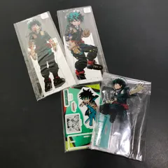 【城東43-057】僕のヒーローアカデミア 緑谷出久 アクリルスタンド 4点 まとめ