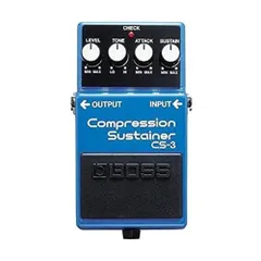 もうもう値下げしました❣️中古★BOSS CS-3 Comp★澄み渡る青が素敵❣️ もうもう値下げしました❣️中古☆BOSS CS-3 Comp☆澄み渡る青が