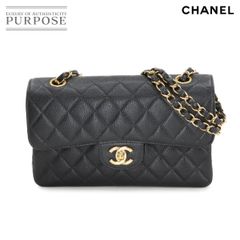 シャネル CHANEL マトラッセ 23 チェーン ショルダー バッグ キャビアスキン レザー ブラック A01113 ゴールド 金具 90265129