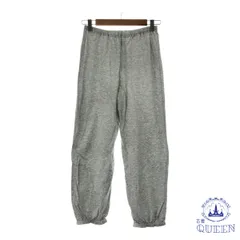 ☆美品☆ パンツ ルームウェア スウェット ゆったり 長ズボン レディース グレー チェック 150 901-2620 送料無料 古着