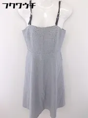 ◇ ●美品● ◎ MAJESTIC LEGON マジェスティックレゴン タグ付 キャミソール 膝丈 ワンピース サイズS グレー レディース  【中古】 【1111180007945】のサムネイル