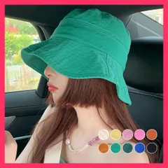 【スタッフおすすめ！】 バケットハット 小顔 UV対策帽子 韓国 サマーハット 人気/新作 バケハ 夏/キャップぼうし旅行 レディースハット カラー帽子 紫外線対 おすすめ おしゃれ　人気 上品 99LNZM-001