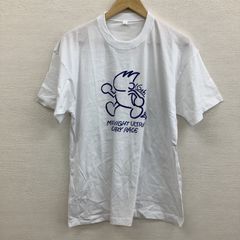 ✨未使用 訳あり✨メンズ　プリントＴシャツ　サイズＬ　ホワイト　①