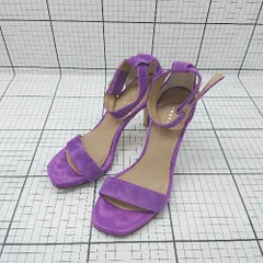 ◇ ⊂ FRAY I.D フレイ アイディー エレガント系 ヒールサンダルシューズ サイズ37 パープル系 レディース E  【1508260032230】