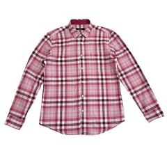 中古 バーバリーブラックレーベル BURBERRY BLACKLABEL 長袖シャツ クリーニング済み バーバリーチェック柄 メンズ サイズ2