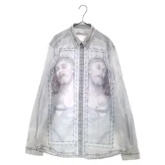 GIVENCHY (ジバンシィ) 16SS キリストプリント長袖シャツ ライトブルー 16J 6062 852のサムネイル