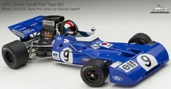 新品 EXOTO 1/18 ティレル フォード002 1971年 アメリカGP #9 F.セヴェール 完成品ダイキャストミニカー GPC97021 [佐川急便]のサムネイル