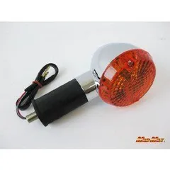 MADMAX ゼファー400/χ 純正タイプ 砲弾型ウインカー シングル球(1個)オレンジ