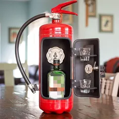 昭和レトロ　消火器　ガーデニング　古道具　インテリア 昭和レトロ 小型消火器 装飾・撮影小道具用 アンティーク 消火器