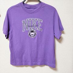 【NIKE】美品 レディース Ｌ   ナイキ  Tシャツ 夏 パープル