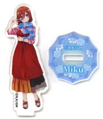 【中古】雑貨 [単品] 中野三玖 ミニアクスタ 「映画 五等分の花嫁 ～フラワーパーティー～ in 新宿マルイ メン Anisugarカヌレ＜フラワーパーティー＞」 同梱品