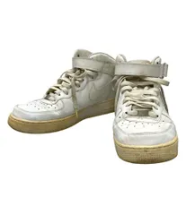 訳あり ナイキ ミドルカットスニーカー エアフォース 1 ミッド 07 315123-111 メンズ SIZE 28.5 (XL) NIKE