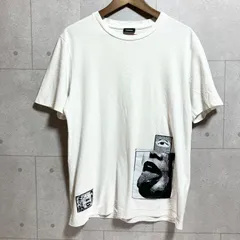 DIESEL ディーゼル ショートスリーブ Tシャツ 半袖 トップス M ホワイト 白 メンズ SG287-10のサムネイル