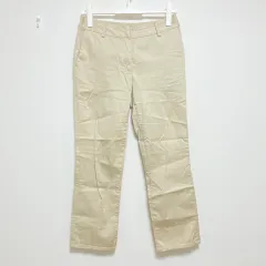 【SCAPA】スキャパ（F）シンプル スラックス チノパンツ ドライオックスパンツ｜手洗い可｜SCAPA Lサイズ(スキャパエル