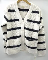 【盛岡77-0013】gelato pique ｼﾞｪﾗｰﾄﾋﾟｹ アラン カーディガン　ソックス セット【中古80】