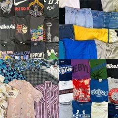 サマーミックス10枚セット 古着 Tシャツハーフパンツ 半袖シャツ