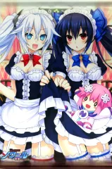 【中古】タペストリー [単品] ノワール＆ブラックハート B2タペストリー 「Switchソフト 超女神信仰 ノワール 激神ブラックハート WonderGOOノワール再臨セット」 同梱特典