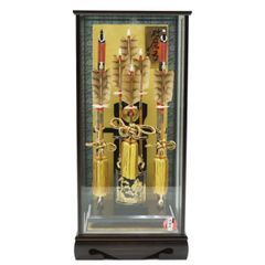 コンゴ 民族工芸品 槍 矛 オブジェ 立体アート - メルカリ