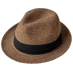SS_ミックスブラウン(21) [エッジシティー] 洗濯機で洗える ハット 帽子 メンズ レディース オールシーズン キッズ UV 大きいサイズ 折りたためる ホームウォッシュマニッシュ SS(頭回り54cm) ミックスブラウン(21)
