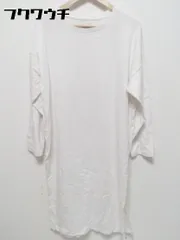◇ UNIVERSAL OVERALL ユニバーサルオーバーオール スリット 長袖 ロング ワンピース サイズF ホワイト レディース 【中古】 【1002800742240】のサムネイル