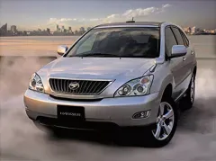【中古】プラモデル 1/24 トヨタ GSU30W ハリアー 350G プレミアムLパッケージ `06 「ザ・モデルカーシリーズ No.105」 [57070]