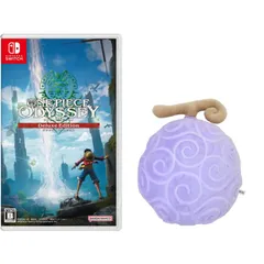 ONE PIECE ODYSSEY デラックスエディション -Switch &amp;悪魔の実エンボスクッション(ゴムゴムの実) (ONE PIECEカード