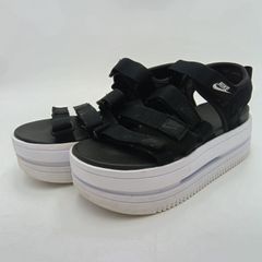 NIKE ナイキ Icon Classic アイコン クラシック サンダル ブラック ホワイト レディース 24cm B-9-6
