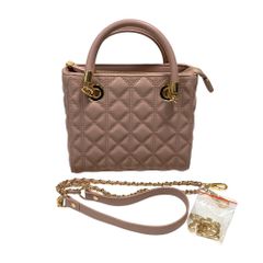 ◆中古品◆ RANDA ランダ 2wayキルティングバッグ ハンドバッグ ショルダーバッグ ピンク レディース 本体のみ V88995NC
