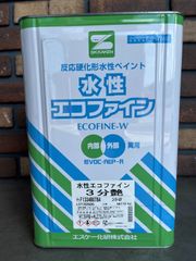エスケー　水性エコファイン　3分艶　ニト19-40F　16ｋｇ　キャラメル　ブラウン　茶　内装　外装部　上塗り用